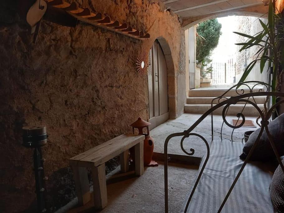 Joli Appartement Les Archers Montpeyroux  Exterior foto